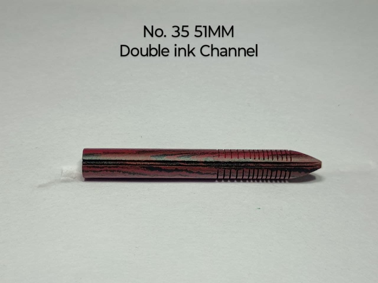 No. 35 51MM Double Ink Channel - Red